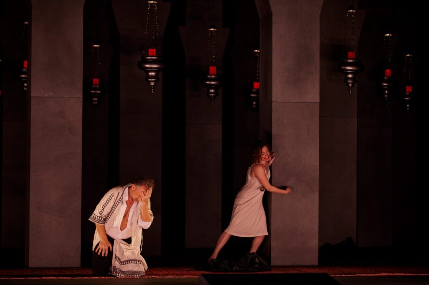 Detlev Glanert: Die Jüdin von Toledo – Christoph Pohl, Heidi Stober, Semperoper Dresden, premiere February 10, 2024 (Semperoper Dresden, photo Ludwig Olah)