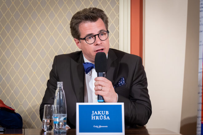Czech Philharmonic: press conference, 30 June 2025 - Jakub Hrůša (photo Ivan Malý)