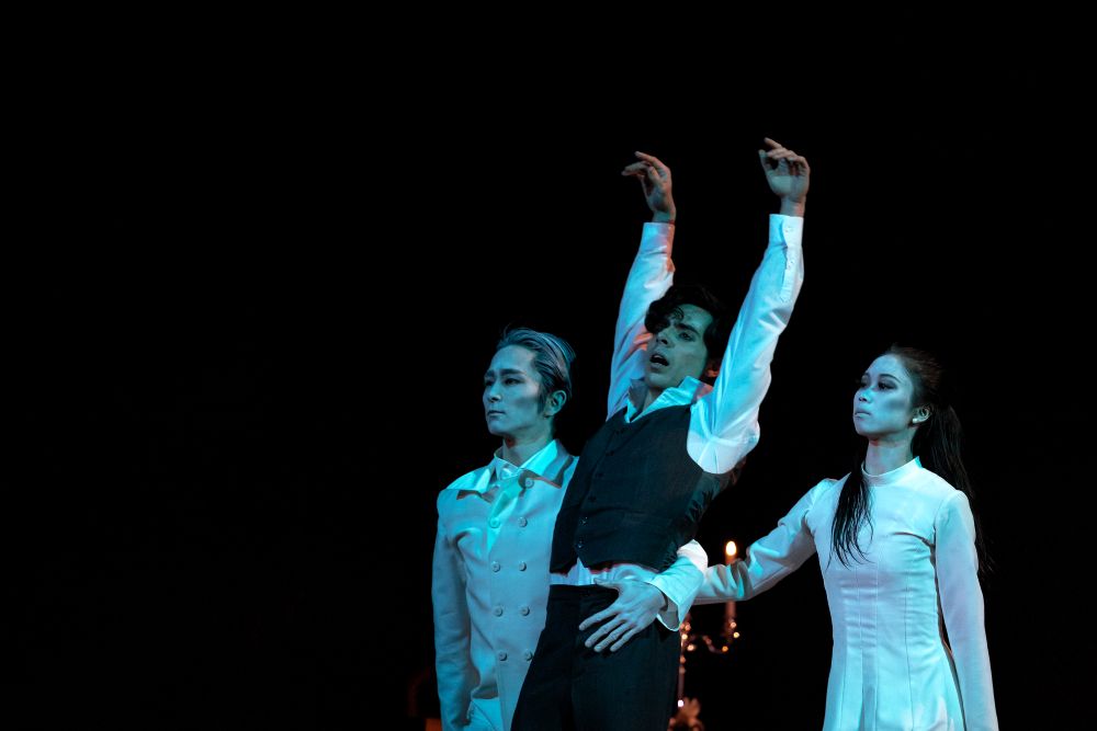Sergio Méndez Romero in The Picture of Dorian Gray (photo by Tereza Hrubá)