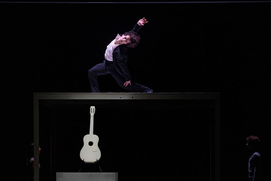Sergio Méndez Romero in Solo for Three (photo by Tereza Hrubá)