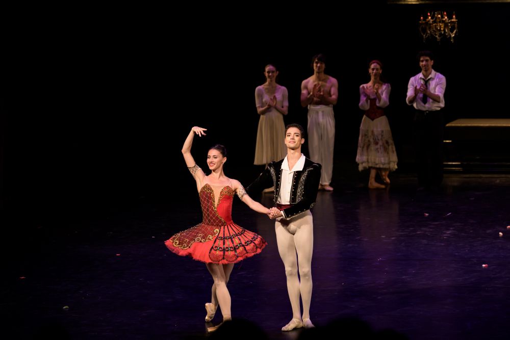 Maria Baranova and David Motta Soares at the Bubeníček International Ballet Gala (photo by Serghei Gherciu)