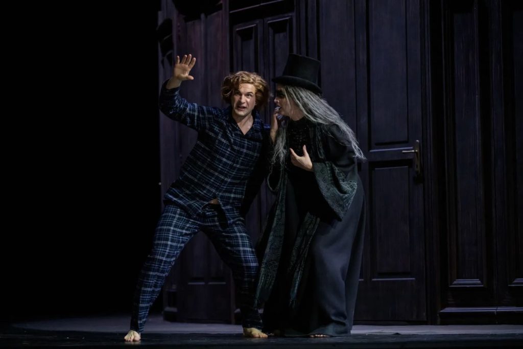 Richard Wagner: Parsifal – Matthew Newlin (Parsifal), Ester Pavlů (Kundry), State Opera, Prague (Source: National Theatre; Photo: Serghei Gherciu)