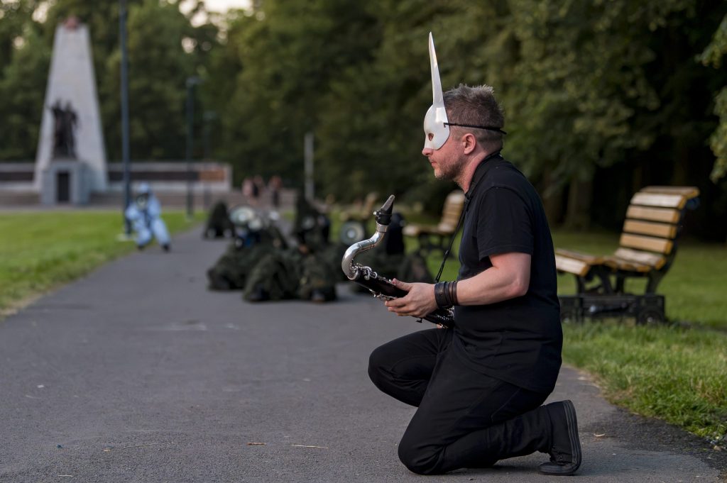 NODO – Miroslav Tóth: White Death, 24 June 2026, Komenského sady, Ostrava (photo by Martin Popelář)
