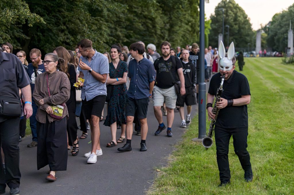 NODO – Miroslav Tóth: White Death, 24 June 2026, Komenského sady, Ostrava (photo by Martin Popelář)