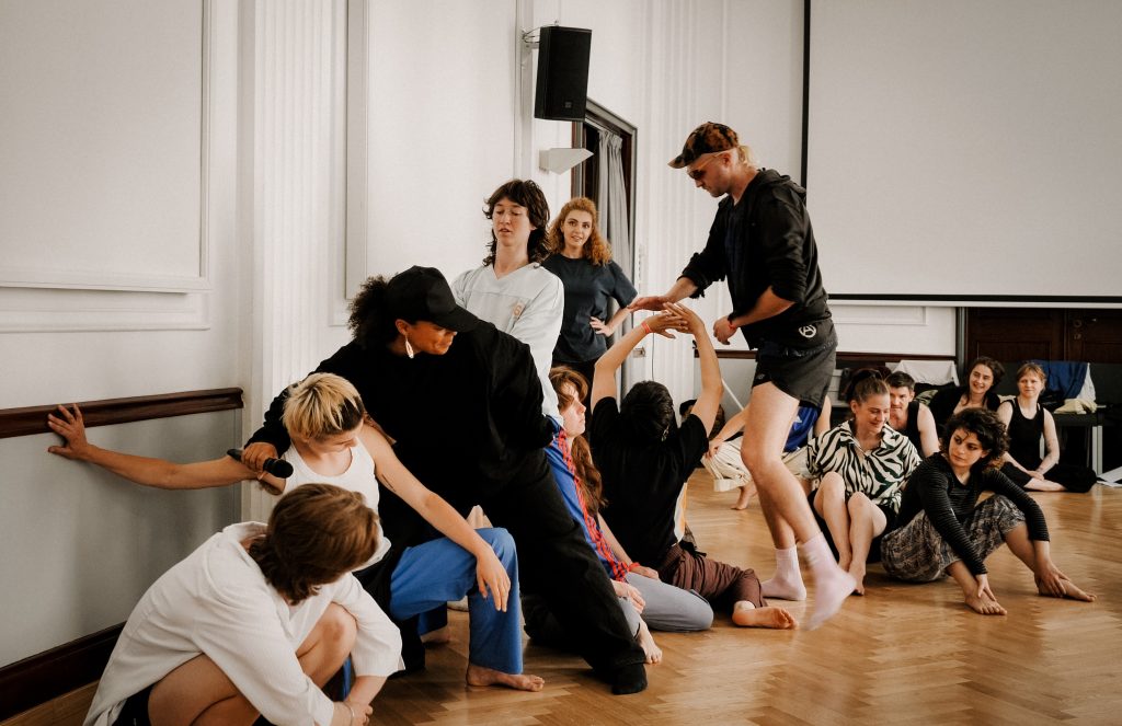 Isabel Lewis at her workshop (Photo by Adrian Vaco)