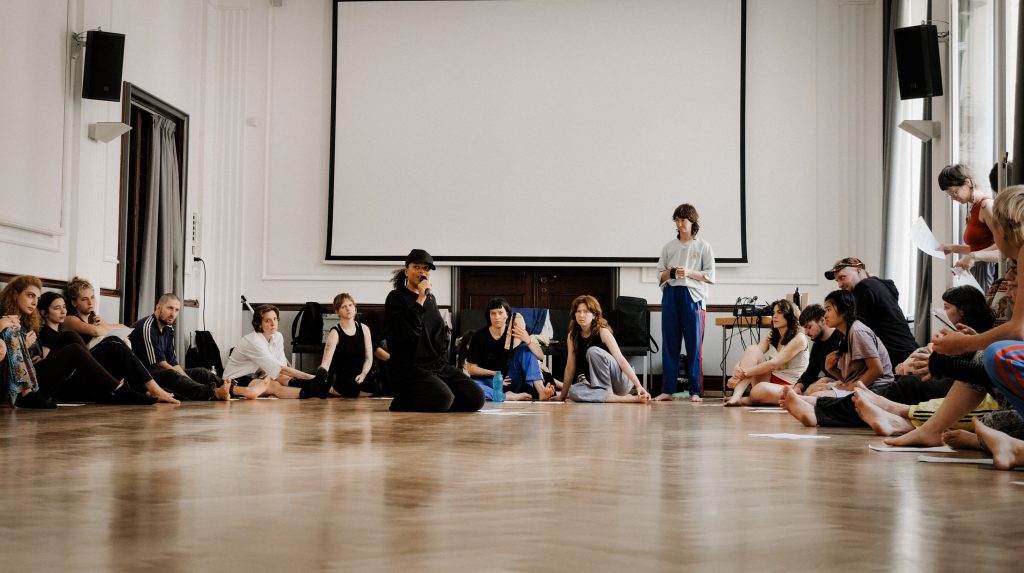 Isabel Lewis at her workshop (Photo by Adrian Vaco)