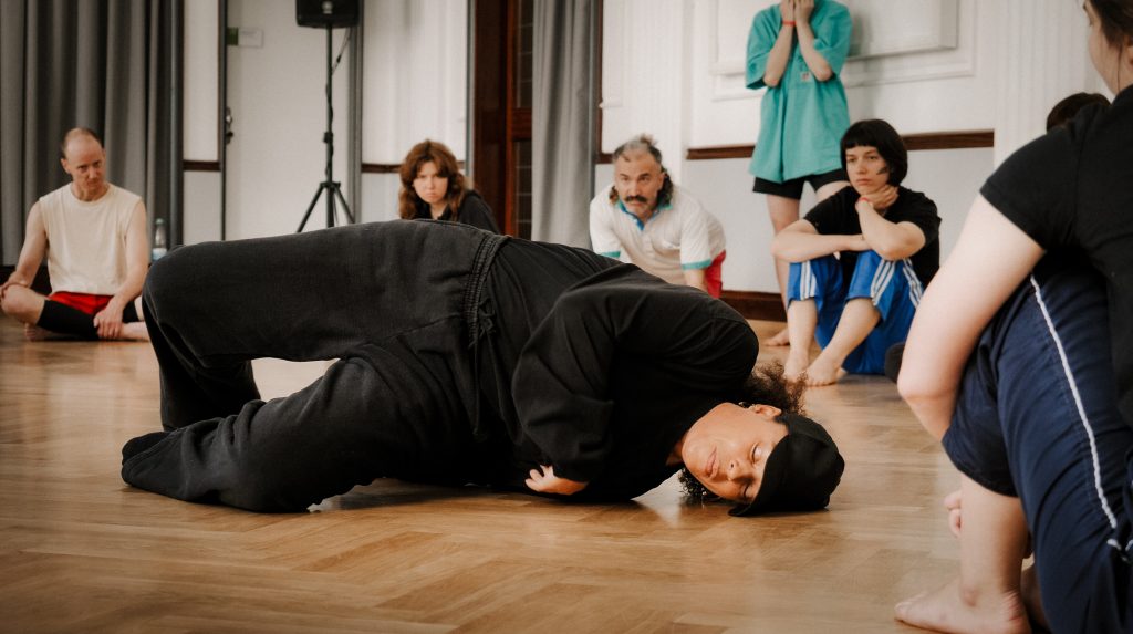 Isabel Lewis at her workshop (Photo by Adrian Vaco)